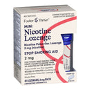Foster & Thrive Mini Nicotine Polacrilex Lozenges 2 mg (Nicotine) Cherry Ice (Pack of 81)