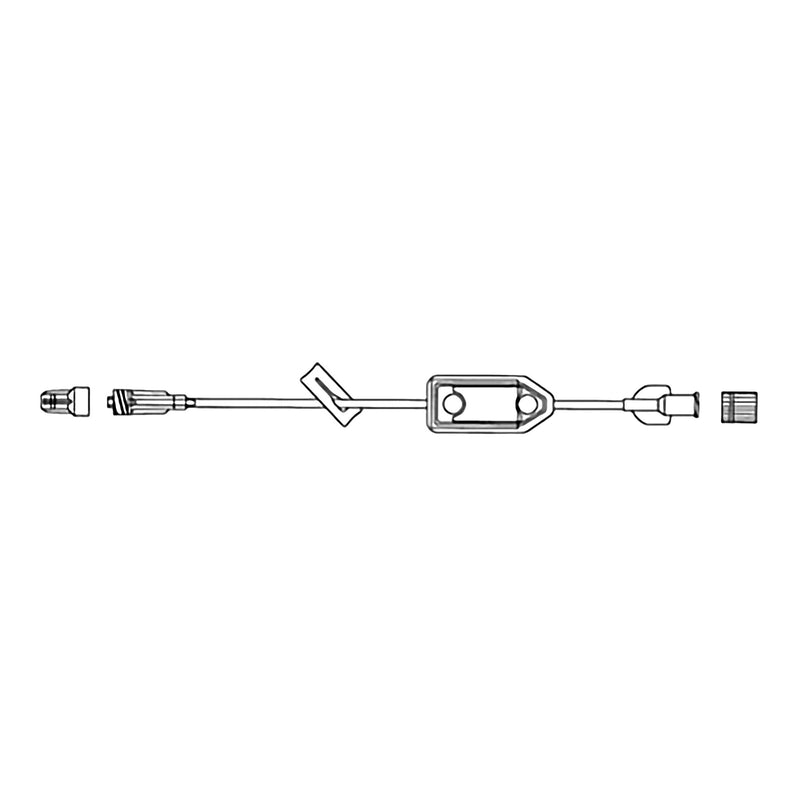 McKesson Brand McKesson IV Extension Set, Standard Bore 10-inch Tubing, 0.2 Micron Filter (50/CS)