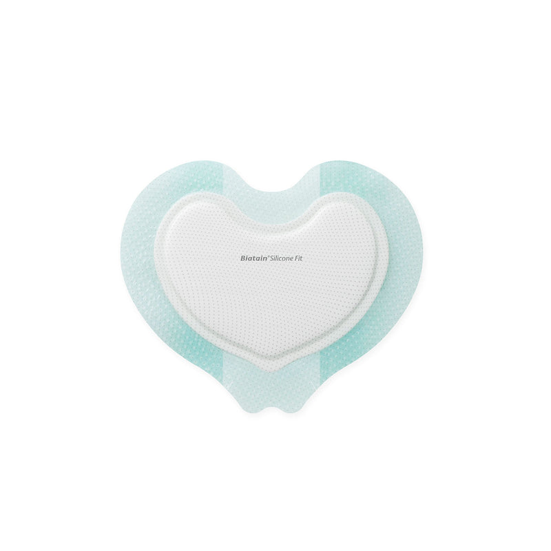 Foam Dressing Biatain Silicone Fit 6 X 7-3/4 Inch With Border Film Backing Silicone Adhesive Sacral Sterile (Box of 5)