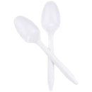 McKesson White Polypropylene Spoon, 5.5 Inch Long (Case of 1000)