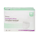 McKesson Brand McKesson Extended Wear Maximum Absorbency Underwear, Medium (64/CS) 