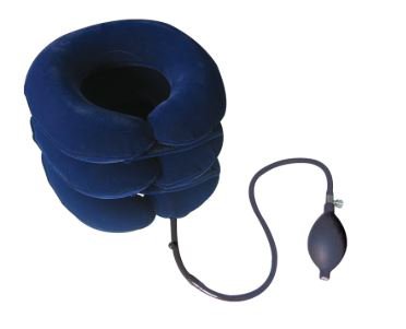 Compass Health Brands Pneu Neck II Cervical Traction Device Velour One Size Fits Most 