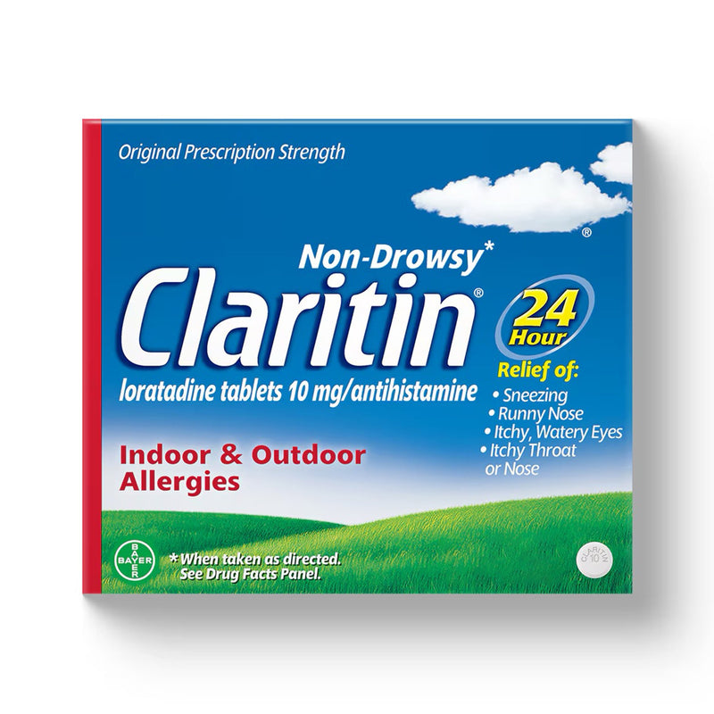 Claritin 24 Hour Allergy Tablets (Box of 30)