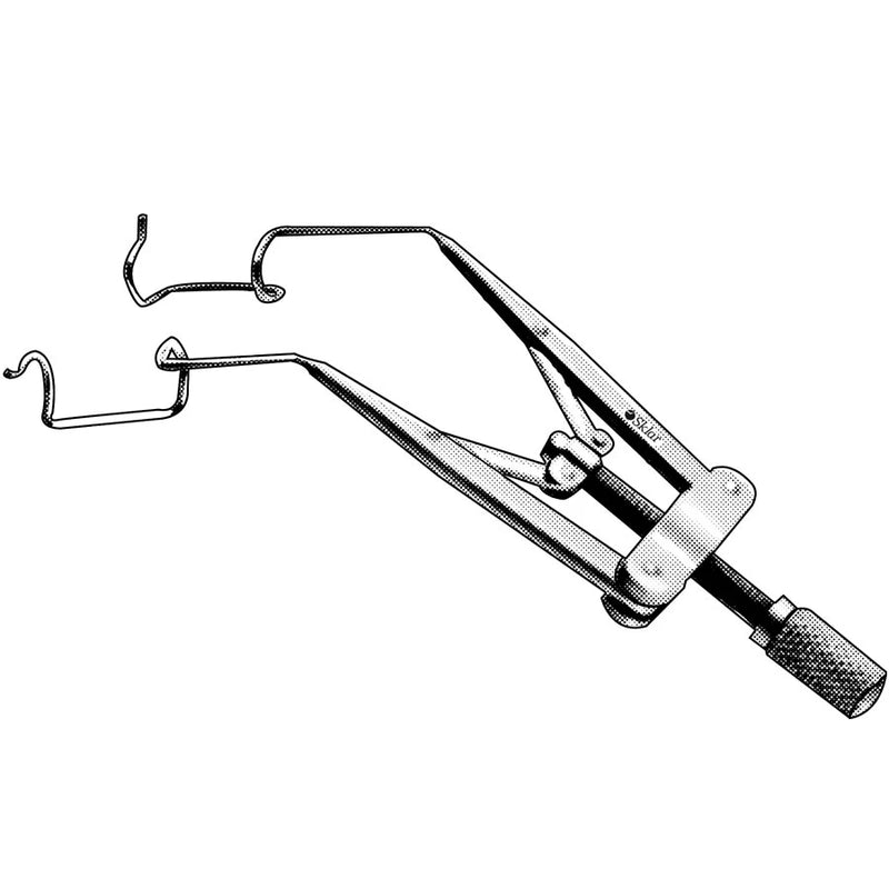 Sklar Liebermann Eye Speculum - Kratz-Style Open Wire Blades, 15mm - 65-7677