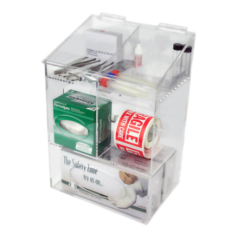 McKesson Clear Acrylic Multipurpose Storage Bin, 11.5 x 7 x 16.5 Inch (Each)