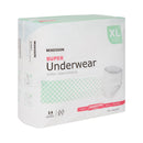 McKesson Brand McKesson Super Moderate Absorbency Incontinence Underwear, Extra Large (56/CS) 