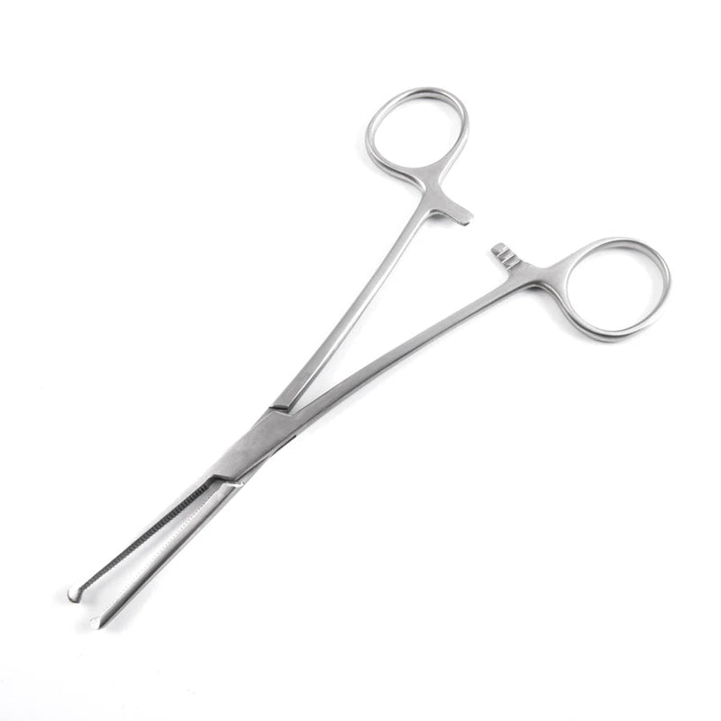 Sklar Rochester-Ochsner Forceps - 6-1/4", Straight, Serrated, 1x2 Teeth - 17-2862 