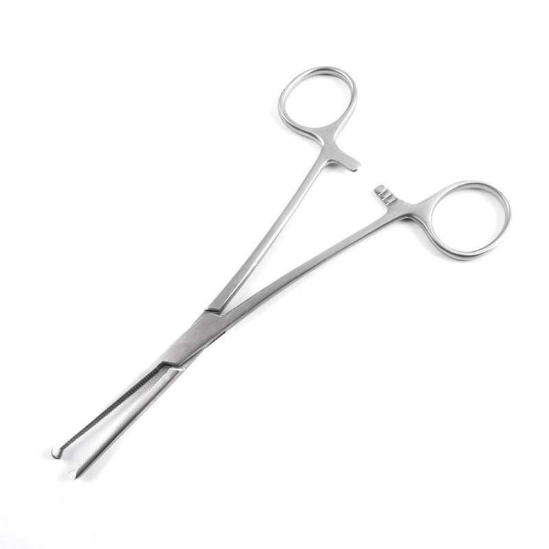 Sklar Rochester-Ochsner Forceps - 6-1/4", Straight, Serrated, 1x2 Teeth - 17-2862