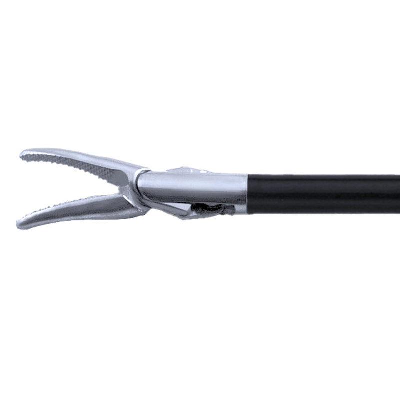 Sklartech 5000 Laparoscopic Kelly Forceps Replacement Insert - 13", 5mm Tip, Curved, Double Action - 31-9043 