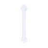 McKesson Wall Grab Bar, White Steel, 16-Inch Length (Case of 3)