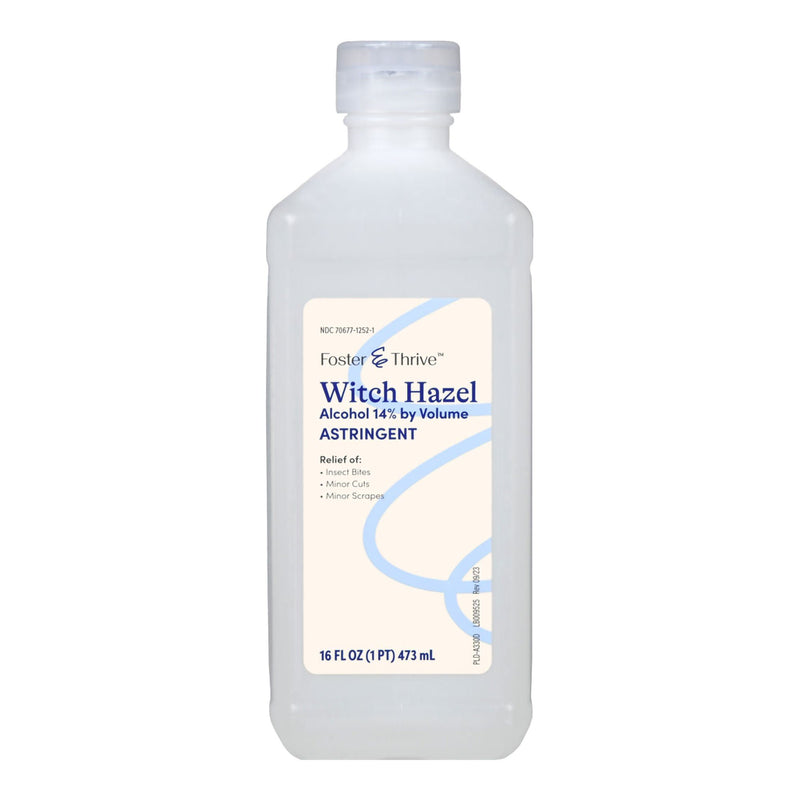Foster & Thrive Witch Hazel 14% Alcohol, 16-ounce Bottle (Each)