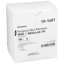 McKesson Brand McKesson Skin Marker, Prep-Resistant Gentian Violet Ink, Regular Tip, Mini Size (100/BX)