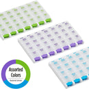 Ezy Dose Pop Out Push-Button Medtime Planner Pill Organizer (Carton of 6)