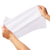 Washcloth UltraSoft 10 X 12 Inch White Disposable (Case of 500)
