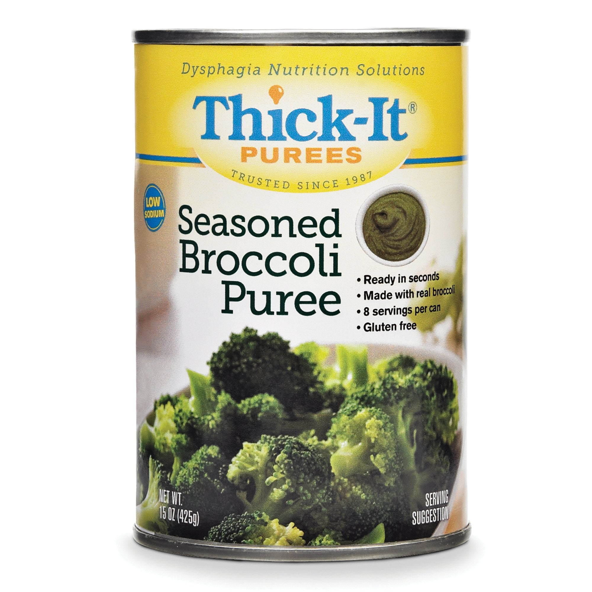 Kent Precision Foods Thick-It Broccoli Purée, 15-ounce Can (12/CS) 
