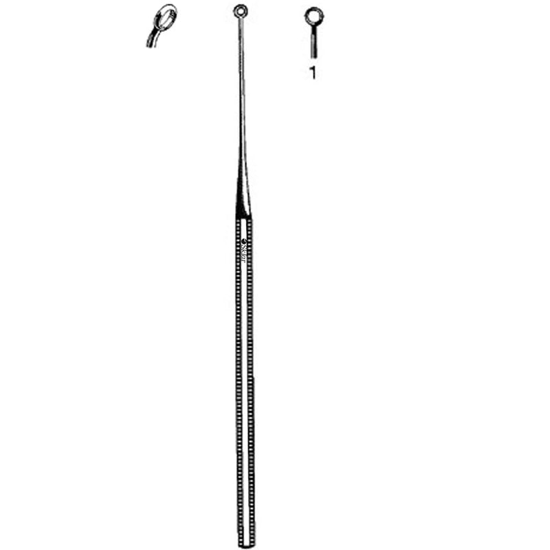 Econo Buck Ear Curette - Angled,