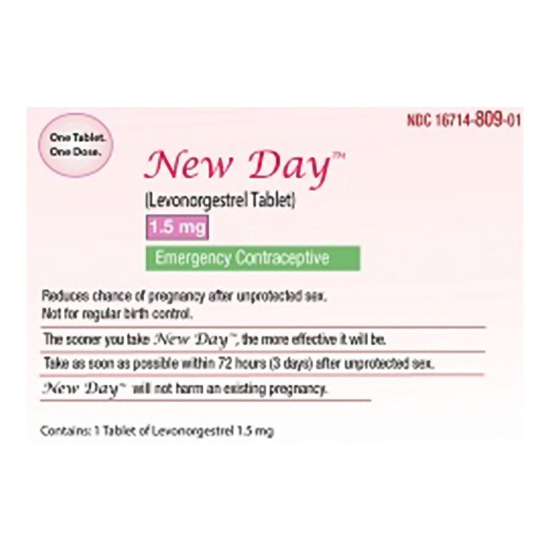 New Day Levonorgestrel Birth Control Pill (Bottle)