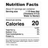 Food and Beverage Thickener McKesson 10 oz. Canister Unflavored Powder IDDSI Level 0 Thin 