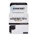 Kinesio Tex Gold Cotton Kinesiology Tape, 2 Inch x 5-1/2 Yard, Black (Each)