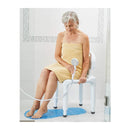 Compass Health Brands Carex Universal Bath Seat with Back, 400-lb Capacity 
