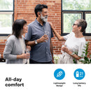 Sonova Consumer Hearing USA LLC Sennheiser All-Day Clear Slim OTC Hearing Aid, Silver / Black (6/CS) 