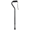 McKesson Black Aluminum Offset Cane, 30 – 39 Inch Height (Case of 6)