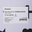 McKesson Preschool Eye Test Chart (Bag of 5)