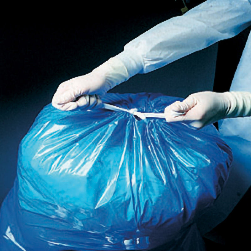 McKesson Soiled Linen Bag, Blue, 30 – 33 gal. Capacity, Fits Hamper Stand 198683 (Case of 250)