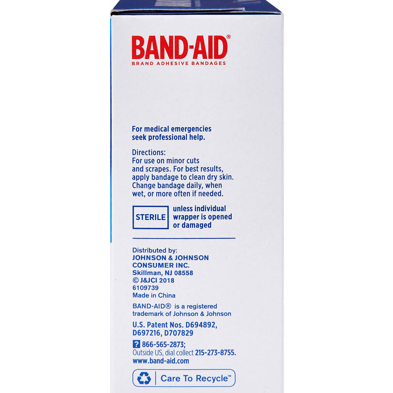 Band-Aid Flexible Fabric Tan Adhesive Strip, 1 x 3 Inch (Case of 1200)