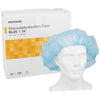 McKesson Disposable Bouffant Surgical Caps, Blue, Elastic Closure, X-Large, 24" (Case of 500)
