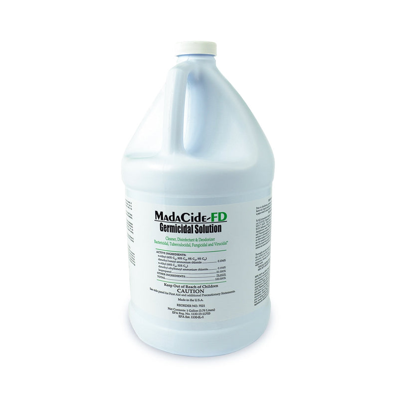 Mada Medical Products MadaCide-FD Surface Disinfectant Cleaner, 1 gal. (4/CS) 