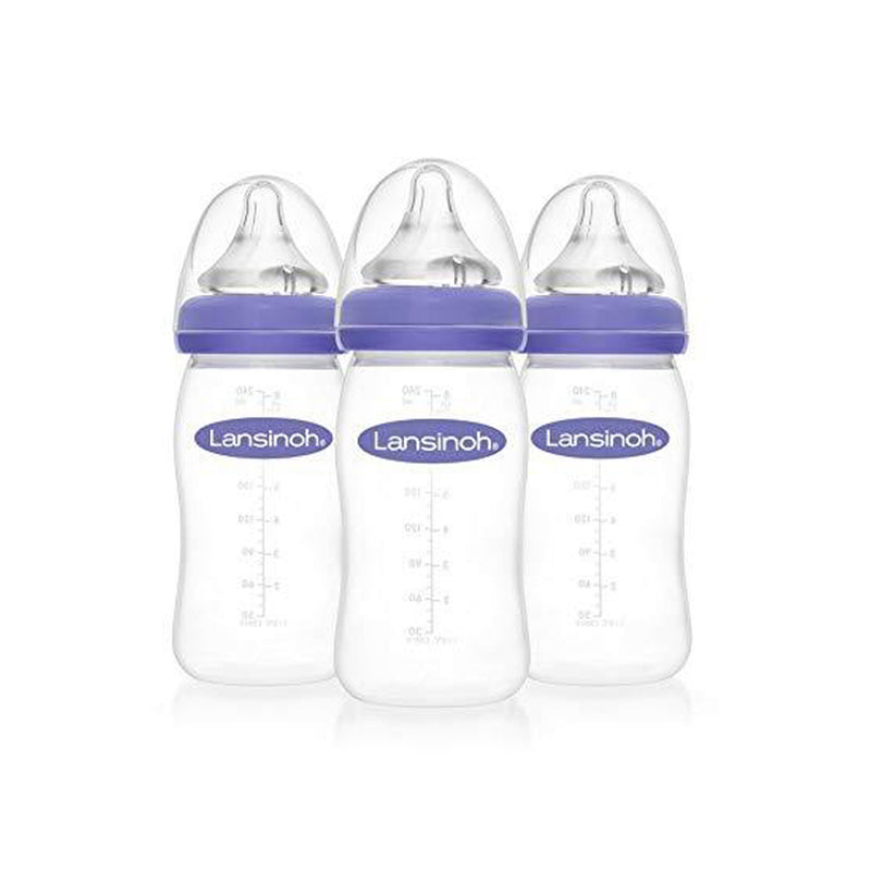Lansinoh Baby Bottle, 8-ounce capacity (4/CS)
