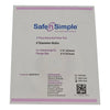Ostomy Barrier Trim to Fit, Extended Wear Without Tape 57 mm Flange Red Code System Hydrocolloid Up to 1-3/4 Inch Opening 4 X 4 Inch (Case of 40)