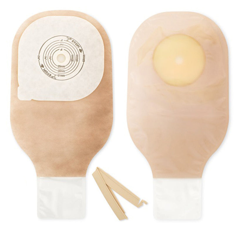 Premier One-Piece Ultra Clear Colostomy Pouch, 64mm Flange (Box of 10)