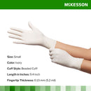McKesson Confiderm CL Latex Exam Glove, Small, Ivory (Case of 1000) 