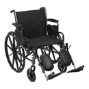 McKesson Brand McKesson Lightweight Wheelchair, 20-Inch Seat Width 