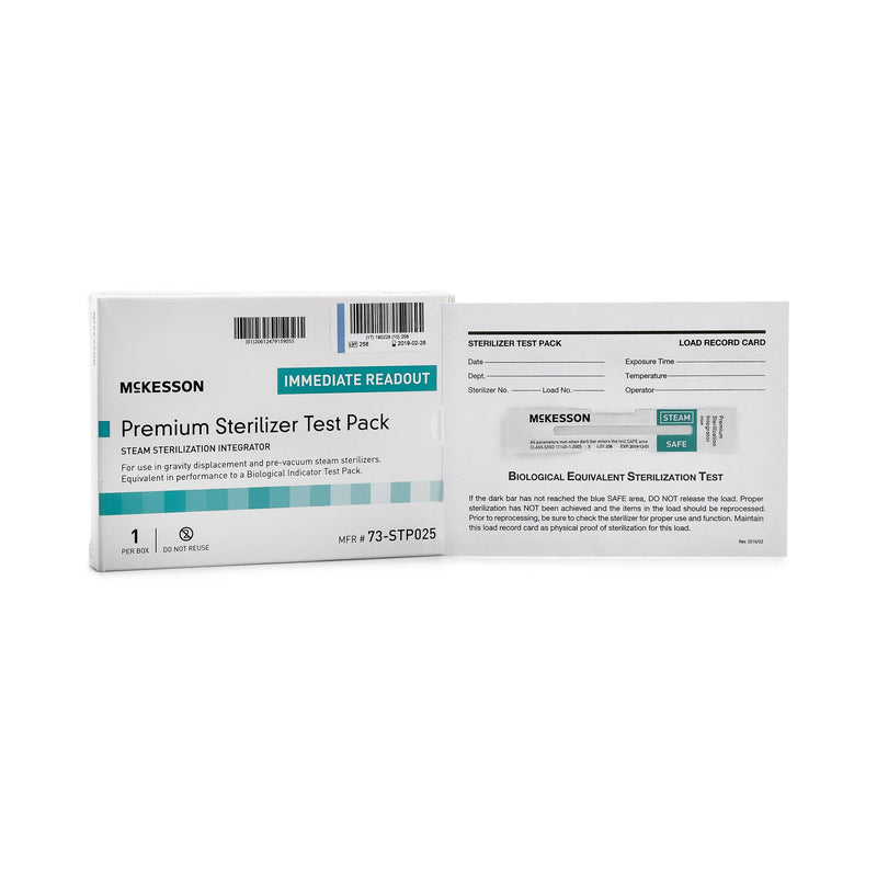 McKesson Sterilization Chemical Integrator Pack (Case of 25)