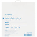 McKesson Patient Belongings Bag With Snap Closure (Case of 250)
