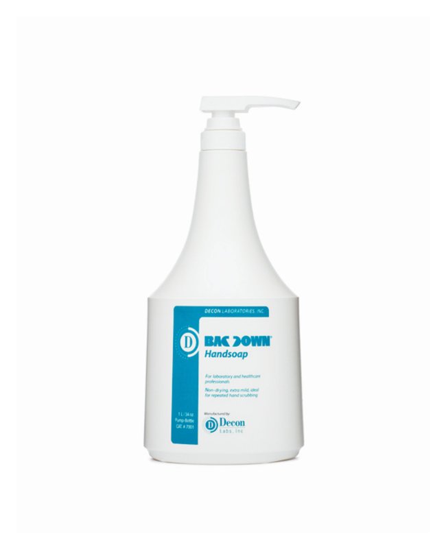 Decon Labs Soap Bacdown Liquid 16 oz. Pump Bottle Almond Scent (12/CS) 