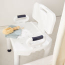 McKesson Bath Bench with Removable Arm Rail and Back, 21.25 Inch Width (Case of 4)