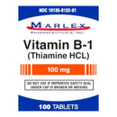 Marlex Vitamin B-1 Supplement (Bottle of 100)