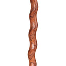 Brazos Twisted Assorted Hardwoods Cane with T-Handle, 34-Inch Height 