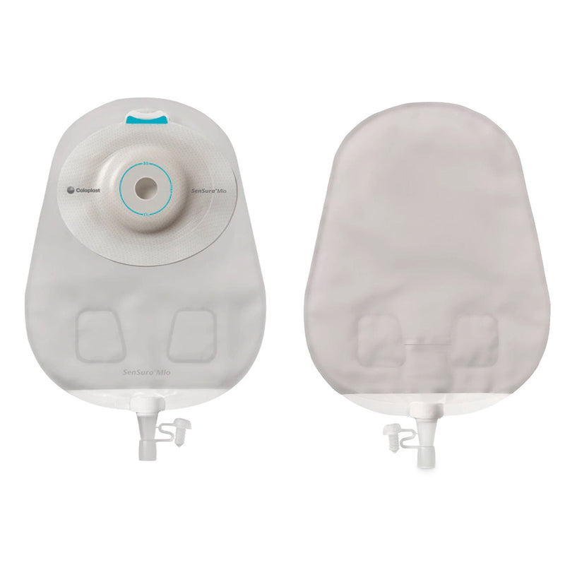 SenSura Mio Convex Deep 1-Piece Transparent Urostomy Pouch, 10 – 43 mm Stomas (Box of 10)