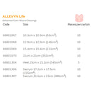 Smith & Nephew Allevyn Life Heel Silicone Gel Adhesive Foam Dressing, 25 x 25.2 Centimeter (30/CS) 