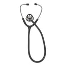 Veridian Pinnacle Series Stainless Steel Stethoscope, Black (Case of 50)