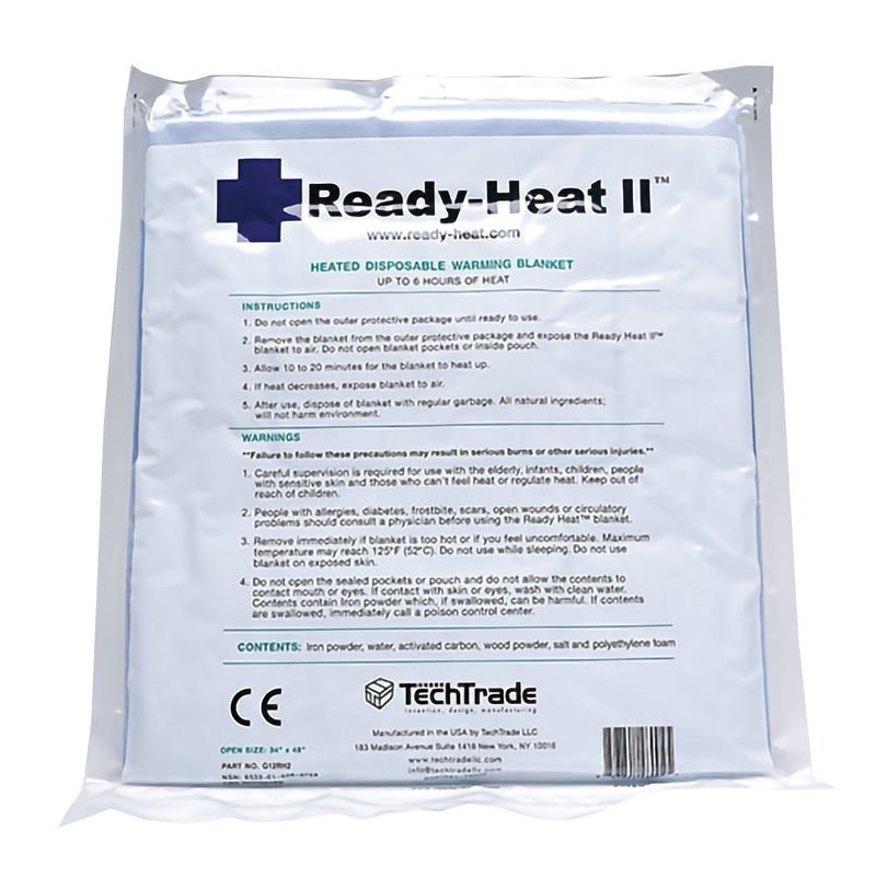 Tech Trade LLC Ready-Heat II Rescue Blanket, 34 x 48 Inch (8/CS) 