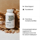 Thorne Calcium Chelated Calcium for Enhanced Absorption Dietary Supplement
