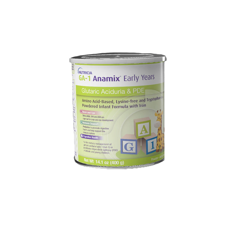 Infant Formula GA-1 Anamix Early Years Unflavored 14.1 oz. Can Powder Amino Acid / Iron Glutaric Aciduria Type-1 (GA-1) (Case of 6)