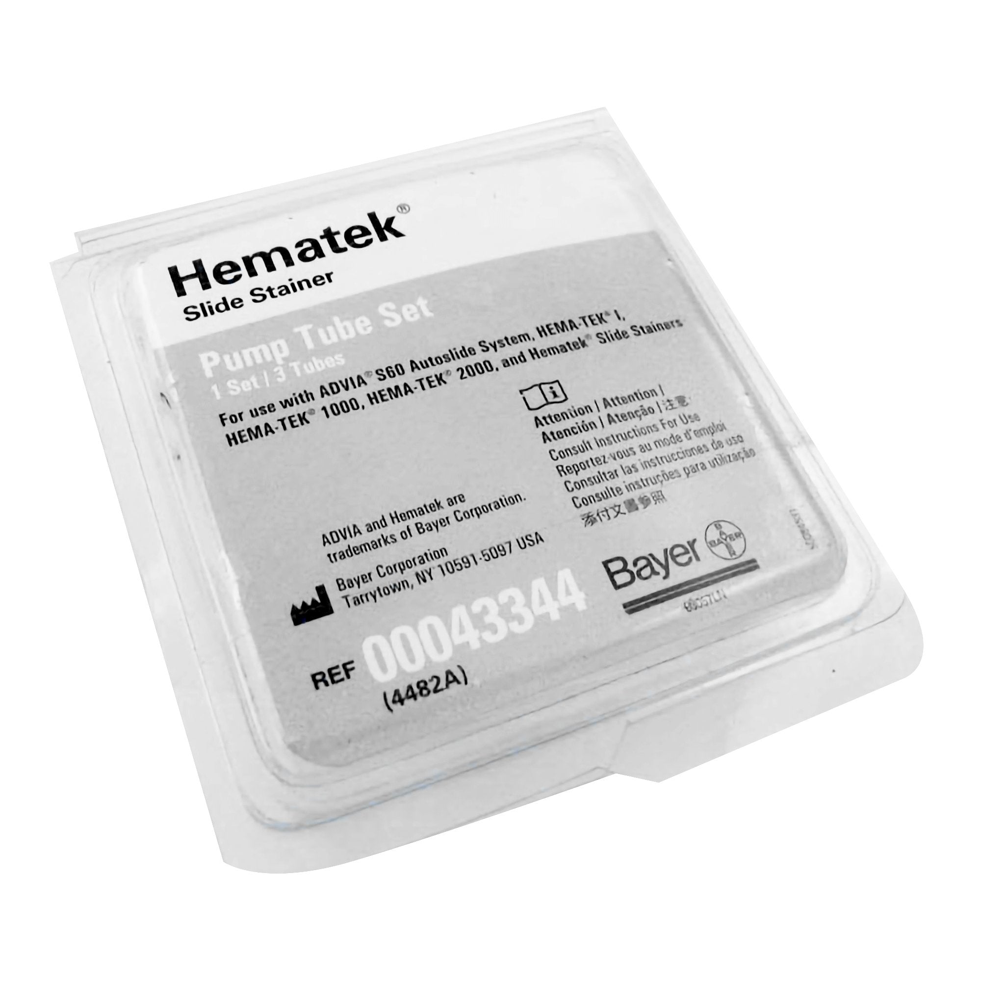 Pump Tube Set Hematek Slide Stainer Hema-Tek Diagnostic Systems (Each)