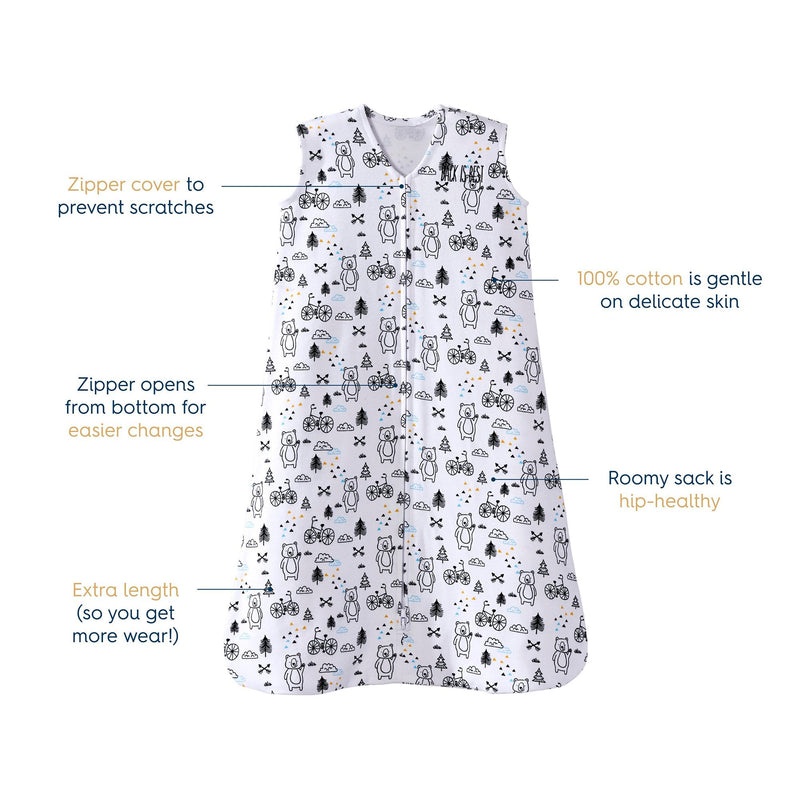 Halo Dream Inc Wearable Blanket Halo SleepSack Cotton NonSterile (4/CS) 